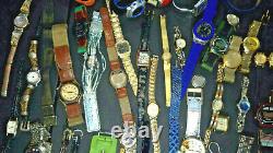 10+ Pound Lot Of Watches and Parts for Repair Metal Analog Dial Plastic Digital