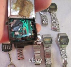 10 Vintage Quartz Wrist Watch Lot Casio, For Restore Or Parts Donor, Mlot #66