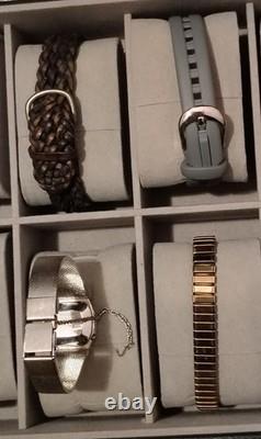 10 mens & Womens Timex Seiko Guess Quartz Watch Collection Parts Or Repair lot