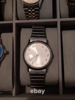 10 mens & Womens Timex Seiko Guess Quartz Watch Collection Parts Or Repair lot