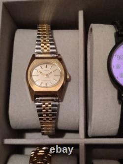 10 mens & Womens Timex Seiko Guess Quartz Watch Collection Parts Or Repair lot
