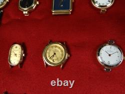 10pc Wristwatch Lot, Lady's, Michel Herbelin, France (For Parts or Repair)