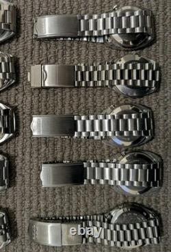 10x Original Seiko 5 Watches Automatic 17/21 Jewels For Repair /Parts Japan Made