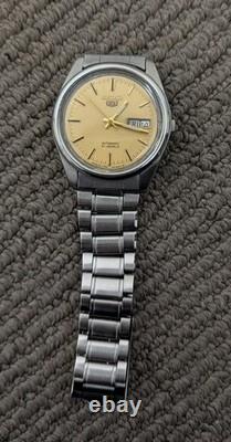 10x Original Seiko 5 Watches Automatic 17/21 Jewels For Repair /Parts Japan Made