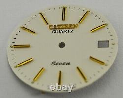 11 Pcs Lot NOS Citizen Plastic Dial New Old Stock 25mm to 28.5mm Mens
