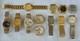 12-lot SEIKO QUARTZ Wristwatch for Parts or Repair 1970s 1980s incl Chronograph