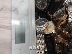 13 Pounds Men And Women Mixed Watch Lot for Parts Or Repairs Different Brands