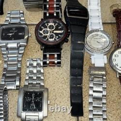 13-Qty Watch Lot for Parts Repair Seiko Suunto Michael Kors Denver Some Runners