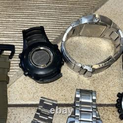 13-Qty Watch Lot for Parts Repair Seiko Suunto Michael Kors Denver Some Runners