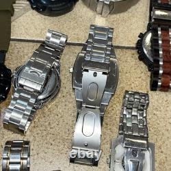 13-Qty Watch Lot for Parts Repair Seiko Suunto Michael Kors Denver Some Runners