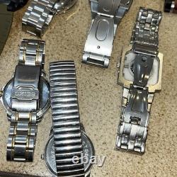13-Qty Watch Lot for Parts Repair Seiko Suunto Michael Kors Denver Some Runners