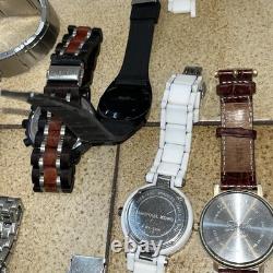 13-Qty Watch Lot for Parts Repair Seiko Suunto Michael Kors Denver Some Runners