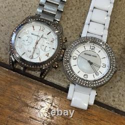 13-Qty Watch Lot for Parts Repair Seiko Suunto Michael Kors Denver Some Runners