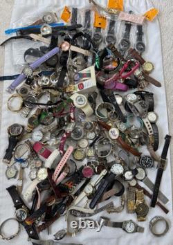 13 lb Watch Parts Repair Lot Untested Watches Straps Watch Heads Missing Parts