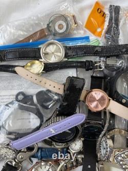 13 lb Watch Parts Repair Lot Untested Watches Straps Watch Heads Missing Parts