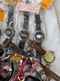 13 lb Watch Parts Repair Lot Untested Watches Straps Watch Heads Missing Parts