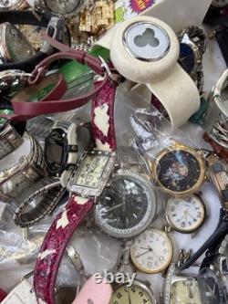 13 lb Watch Parts Repair Lot Untested Watches Straps Watch Heads Missing Parts