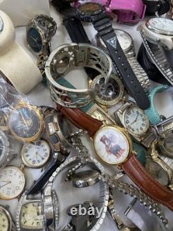 13 lb Watch Parts Repair Lot Untested Watches Straps Watch Heads Missing Parts