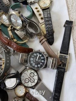 13 lb Watch Parts Repair Lot Untested Watches Straps Watch Heads Missing Parts