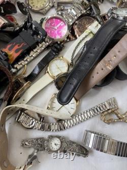 13 lb Watch Parts Repair Lot Untested Watches Straps Watch Heads Missing Parts