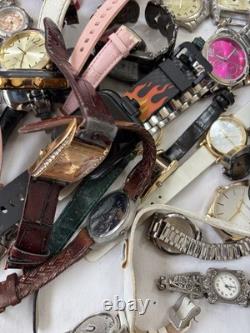 13 lb Watch Parts Repair Lot Untested Watches Straps Watch Heads Missing Parts