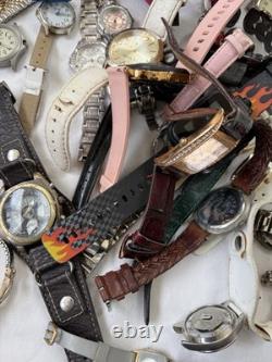 13 lb Watch Parts Repair Lot Untested Watches Straps Watch Heads Missing Parts