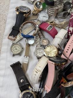 13 lb Watch Parts Repair Lot Untested Watches Straps Watch Heads Missing Parts