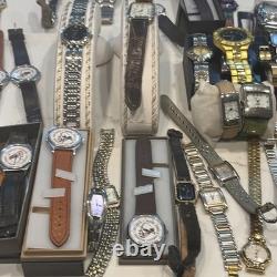 145 VTG To Modern Men And Women Mixed Watch Lot for Parts, Repair Or Service