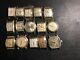 15 Elgin Wrist Watches All Not Working GF And Steel As Is For Parts Repair