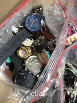 15LB Watch Lot Men's Women's Watches Untested For Parts/Repair Some Brands