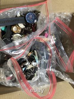 15LB Watch Lot Men's Women's Watches Untested For Parts/Repair Some Brands
