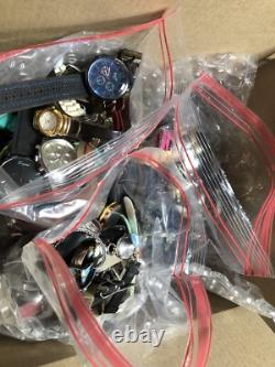 15LB Watch Lot Men's Women's Watches Untested For Parts/Repair Some Brands