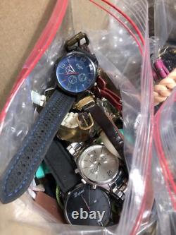 15LB Watch Lot Men's Women's Watches Untested For Parts/Repair Some Brands