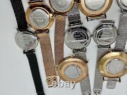 16 Daniel Wellington Men's & Women's Watches Mix Lot Broken As Is FOR PARTS