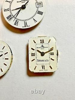 16 Vintage Baume & Mercier Men's & Women's Quartz Watch Movements For Parts