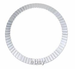 18k White Gold Fluted Bezel Watch Part For Rolex Datejust 2 41mm 116300, 116334