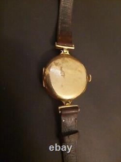 1910-1920s Vtg Waltham A. W. W. Co Mass Watch For Parts/Rep Wadsworth Referee 20Y