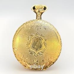 1910 Elgin 15j 0s Hunter Pocketwatch, Great 20y Gold Fill Case, For Parts Repair