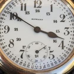 1912 E Howard RR Grade Mod 1907 Series 2 16s 17j Keystone Extra GF Case Repair