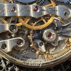 1912 E Howard RR Grade Mod 1907 Series 2 16s 17j Keystone Extra GF Case Repair