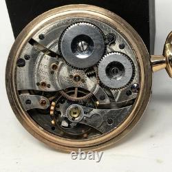 1915 Waltham Riverside 1908 16s 19j Pocket Watch Railroad Grade 20yr GF PARTS