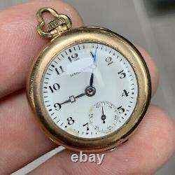 1917 Hamilton 986 Ladies Detachable Bracelet Wristwatch 17J Runs For Repair