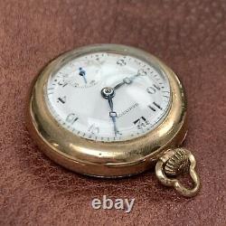 1917 Hamilton 986 Ladies Detachable Bracelet Wristwatch 17J Runs For Repair