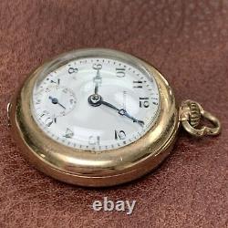 1917 Hamilton 986 Ladies Detachable Bracelet Wristwatch 17J Runs For Repair