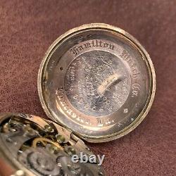 1917 Hamilton 986 Ladies Detachable Bracelet Wristwatch 17J Runs For Repair