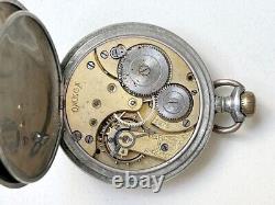 1920's OMEGA POCKET WATCH FOR PARTS OR REPAIR