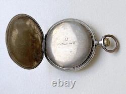 1920's OMEGA POCKET WATCH FOR PARTS OR REPAIR