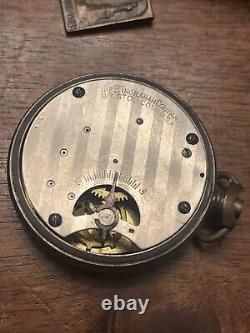 1928 Ingraham Charles Lindbergh New York To Paris Pocket Watches Rare Parts
