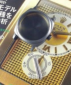 1940 Radiomir 47mm DLC coating watch case kits