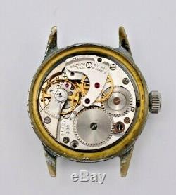 1942 WW2 Navy Pilots Hacking Watch A-11, Black, WALTHAM FSSC 88-W-800 (P/R)